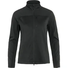 フェールラーベン レディース アウター ジャケット・ブルゾン フリース ジャケット Fjallraven Abisko Lite Fleece Jacket Womens Black ブラックのサムネイル