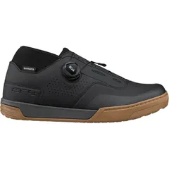 シマノ メンズ シューズ スニーカー Shimano GF800 Mountain Bike Shoe Mens BlackAmber ブラックのサムネイル