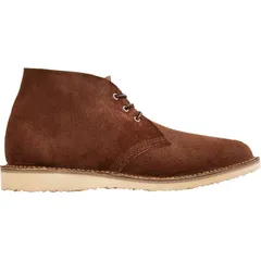 レッドウイング メンズ シューズ スニーカー Red Wing Heritage Weekender Chukka Shoe Mens Chocolate Muleskinner チョコレートのサムネイル