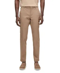 ヒューゴボス メンズ ボトムス カジュアルパンツ Hugo Boss Menstretch SlimFitrousers Open Beige ベージュのサムネイル