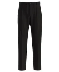 ヒューゴボス メンズ ボトムス カジュアルパンツ Hugo Boss Mens RegularFit Pants Black ブラックのサムネイル