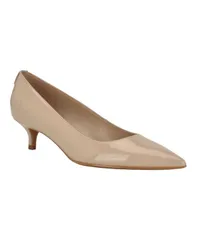 カルバンクライン レディース シューズ スリッポン・ローファー ヒール Calvin Klein Womens Roxanna SlipOn Kitten Heel Pumps Light Naturのサムネイル