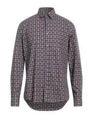 グレイ ダニエレ アレッサンドリー二 メンズ トップス シャツ GREY DANIELE ALESSANDRINI 柄入りシャツ Midnight Blue ブルーのサムネイル