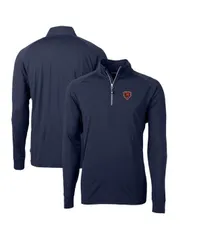 カッターアンドバック メンズ アウター パーカー・スウェットール ニット Cutter Buck Mens Navy Chicago Bears Adapt Eco Knit Stretch Bigのサムネイル