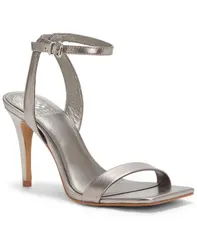 ヴィンスカムート レディース シューズ サンダル アンクル Vince Camuto WomensaprendankleStrap Sandals Pewter Leather ピューターのサムネイル
