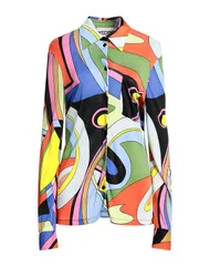 モスキーノ レディース トップス シャツ MOSCHINO 柄入りシャツ＆ブラウス Green グリーンのサムネイル