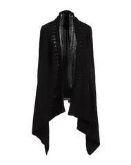 リックオウエンス レディース アウター カーディガン RICK OWENS Black ブラックのサムネイル