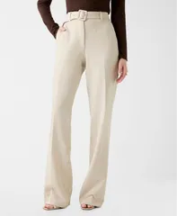 ゲス レディース ボトムス カジュアルパンツ GUESS Womens Leila Belted MidRise Pants Lovers Beachのサムネイル