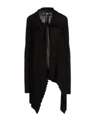 リックオウエンス レディース アウター カーディガン カシミヤニット RICK OWENS Black ブラックのサムネイル