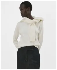マンゴ レディース アウター ニット・セーター MANGO Womens Buttoned Cuffsweater Ecru エクリュのサムネイル