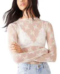 フリーピープル レディース トップス シャツ Free People Lady Lux Layering Top Evening Cremeのサムネイル