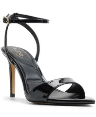 アルド レディース シューズ サンダル ALDO Womens Leandra Pointed Toe Dressandals Black Patent ブラックのサムネイル