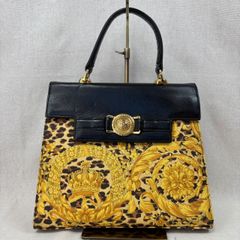 ジャンニヴェルサーチェ GIANNI VERSACE ハンドバッグ サンバースト