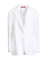 マックスマーラ レディース アウター ジャケット・ブルゾン テーラードジャケット MAX MARA STUDIO White ホワイトのサムネイル