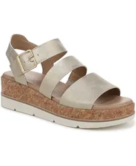 ドクター・ショール レディース シューズ サンダル プラットフォーム Dr Scholls Womens Once Twicespadrille Platform Sandals Gold Fauxのサムネイル
