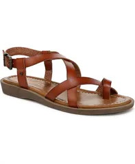 ブローフィッシュマリブ レディース シューズ サンダル Blowfish Malibu Womens Devon 3 Toe Loop Strappy Flat Sandalscotch Faux Lのサムネイル