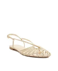 アレッツォ レディース シューズ サンダル Arezzo Womens Paola Flat Sandals Gold ゴールドのサムネイル