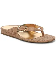 バイオニック レディース シューズ パンプス サンダル Vionic Womens Grove Thong Sandals Gold cork ゴールドのサムネイル