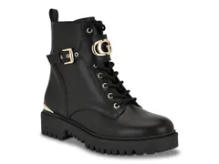 ゲス レディース シューズ ブーツ・レインブーツ GuessOlanna Combat Boot Black ブラックのサムネイル