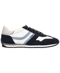 ヒューゴボス メンズ シューズ スニーカー レース Hugo Boss Mens Athletic LaceUp Shoes Open blue ブルーのサムネイル