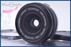 [동작 보증] 올림푸스 Olympus OM-SYSTEM ZUIKO MC AUTO-W 28mm F2.8 전후 캡&렌즈 필터 첨부 동봉 무료 #yk9977