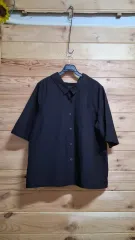 レーヨンブレンド シャカシャカ素材 ブラウスのサムネイル