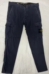 STONE ISLAND ストーンアイランド ワッペン カーゴ パンツ ネイビーのサムネイル