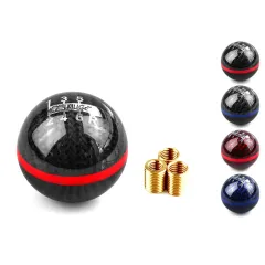 Mugen カーボンファイバー ギアシフトノブ 汎用 5速・6速対応 MT車用