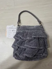 Largu Co Ltd シャーリング ショルダーバッグ シルバー新品のサムネイル