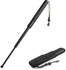 MS Portable Hummer Handle for Cars, Unisex Plastic 3-Section Telescopic Self-Defense Stick, Swing Stick, Whip, Window Breaker Swing Stick, Multifunctional Trekking Pole, Outdoor Self-Defense Pen, for Trekking/Camping/Mountaineering/Backpacking