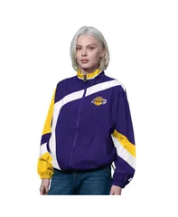 スターター レディース アウター ジャケット・ブルゾン Starter Womens PurpleGold Los Angeles Lakers 1st Quarter FullZip Jacketのサムネイル