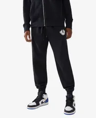 トゥルーレリジョン メンズ ボトムス カジュアルパンツ True Religion Mens Core Jogger Pant Black ブラックのサムネイル