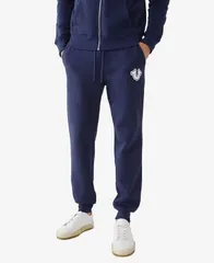 トゥルーレリジョン メンズ ボトムス カジュアルパンツ True Religion Mens Core Jogger Pant Ace Blue ブルーのサムネイル