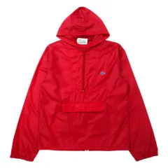 IZOD LACOSTE 80年代 糸巻きタグ アノラックパーカー S レッド ナイロン パッカブルのサムネイル