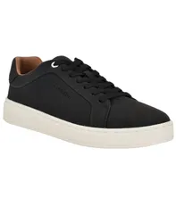 カルバンクライン メンズ シューズ スニーカー レース Calvin Klein Mens Wivlo LaceUp Casual Sneakers Black ブラックのサムネイル