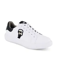 カール ラガーフェルド メンズ シューズ スニーカー KARL LAGERFELD PARIS Mens Karl Patch Sneakers White ホワイトのサムネイル