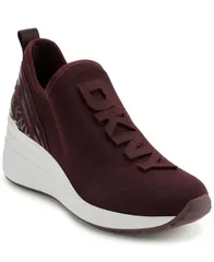 ダナ キャラン ニューヨーク レディース シューズ スニーカー DKNY Womens Keeva Wedge Sneakers Wine ワインのサムネイル