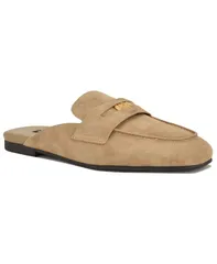 ナインウェスト レディース シューズ スリッポン・ローファー Nine West Womens Evans Penny Loafer Flat SlipOn Mules Taupe Suede トープのサムネイル