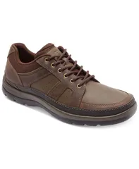 ロックポート メンズ シューズ スニーカー Rockport Mens Get Your Kicks Mudguard Blucher Shoes Dark Brown ブラウンのサムネイル