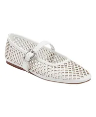マークフィッシャー レディース シューズ パンプス メッシュ Marc Fisher Womens Baina Mesh Mary Jane Dress Flats White ホワイトのサムネイル