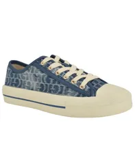 ゲス レディース シューズ スニーカー レース ロゴ GUESS Womens Carey Jacquard Logo LaceUp Sneakers Blue Denim Logo デニムのサムネイル