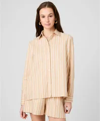 フレンチコネクション レディース トップス シャツ French Connection Womensandlot Striped Shirt Sandlot Stripe ストライプのサムネイル