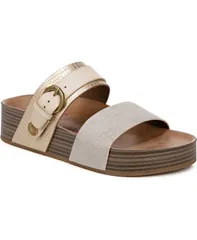 ブローフィッシュマリブ レディース シューズ サンダル Blowfish Malibu Womens Marge Slide Sandals Whitesand Reptile Faux Leatheのサムネイル