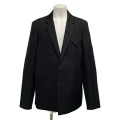 BOTTEGA VENETA(ボッテガヴェネタ) ジャケット サイズ52 L メンズ美品  - 592397 黒 長袖/size52/2019AW/エルボーパッチ ウールのサムネイル