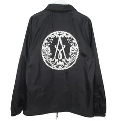 アールディーズ ALDIES ライト Light カットアウトコーチジャケット ロゴプリント ブラック Mサイズ v0712064 ■FF 0729のサムネイル