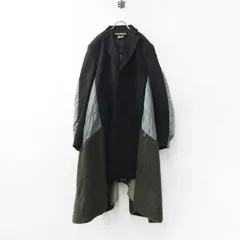 美品 2021AW ジュンヤワタナベ JUNYA WATANABE COMME des GARCONS 再構築 ミリタリー チェスターコート M｜【2400015079202】のサムネイル