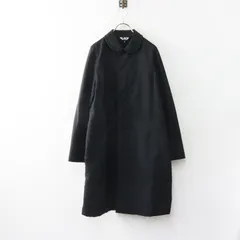 ブラック コムデギャルソン BLACK COMME des GARCONS ラウンドカラーステンカラーコート S｜ブラック 羽織り アウター【2400015079158】のサムネイル