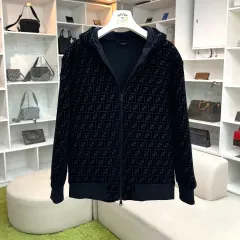 FENDI フェンディ FF フール ウール モチーフ ツアーベルベット WHO ブルゾン ジャケットのサムネイル
