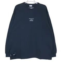 WTAPS ダブルタップス 24AW 40PCT UPARMORED/LS/COTTON 242ATDT-LTM03S 40% アップアーマード ロングスリーブ Tシャツ ネイビー ロンT 長袖 サイズ02(M) Augzのサムネイル
