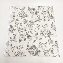松尾捺染 マツオナッセン トワルドジュイ 約110cm×105cm ファブリック 生地 ベージュ レディース【中古】6-0716G◎のサムネイル